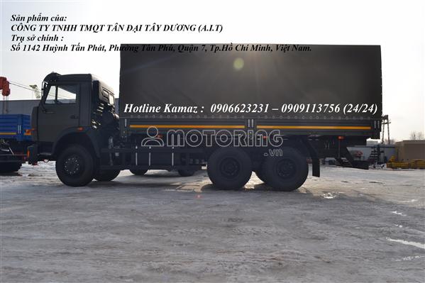 Kamaz tải thùng Kamaz 53229 (6x4) Euro2 